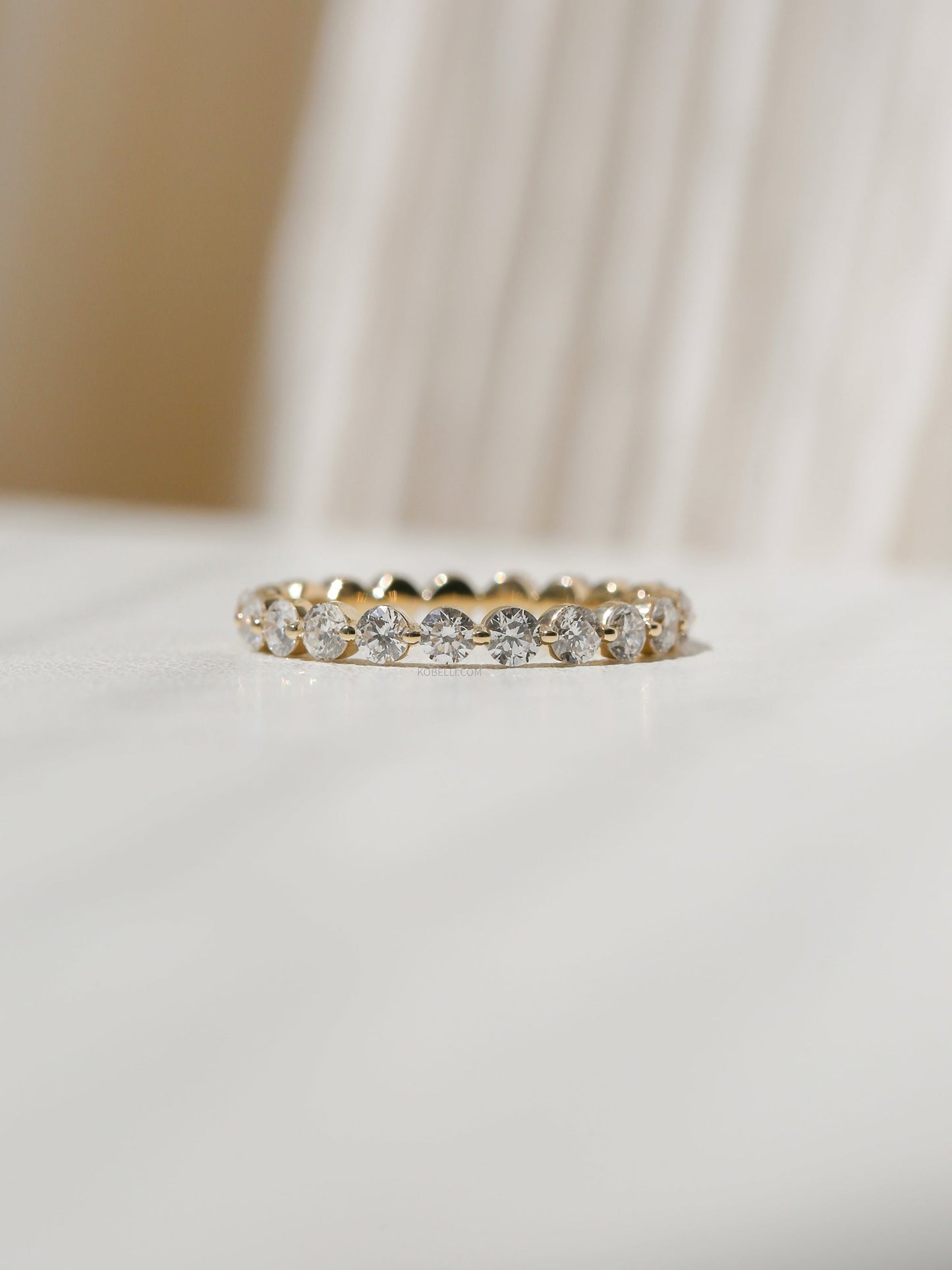 Bubble Edge Eternity Ring