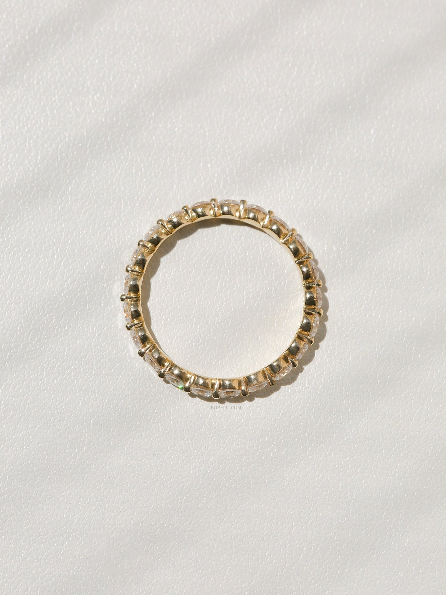 Bubble Edge Eternity Ring