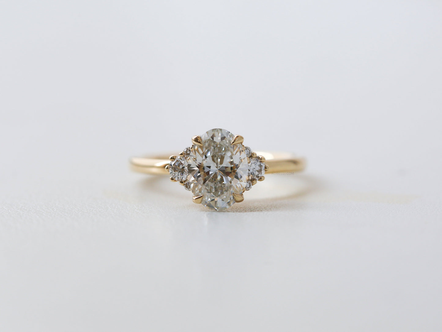 Kobelli Grown - Dulce Side Cluster Lab Diamond Ring