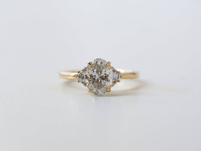 Kobelli Grown - Dulce Side Cluster Lab Diamond Ring