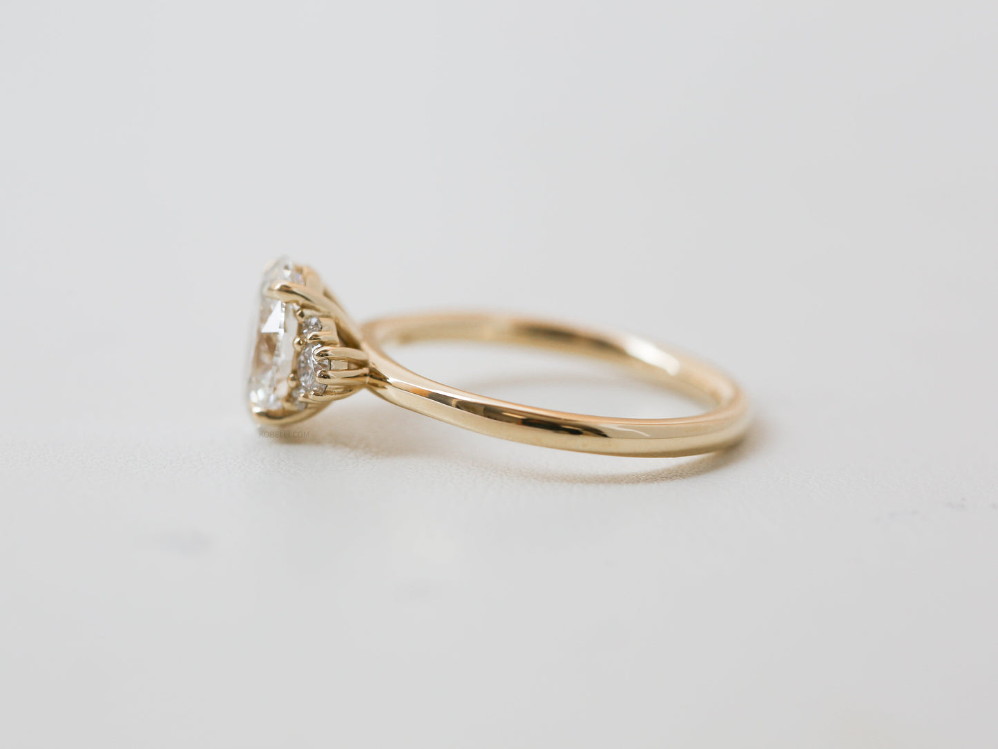 Kobelli Grown - Dulce Side Cluster Lab Diamond Ring