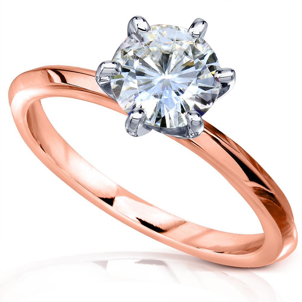 Kobelli 6-Prong Solitaire Classic Engagement Ring