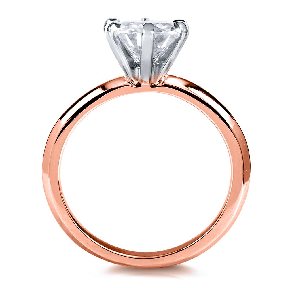 Classic 1ct Round Brilliant Solitaire 6-Prong Ring - Forever One