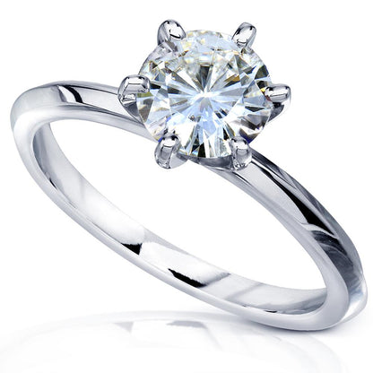 Kobelli 6-Prong Solitaire Classic Engagement Ring