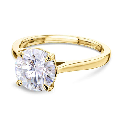 Kobelli Grown - 2ct Taper Basket Solitaire Lab Diamond Ring