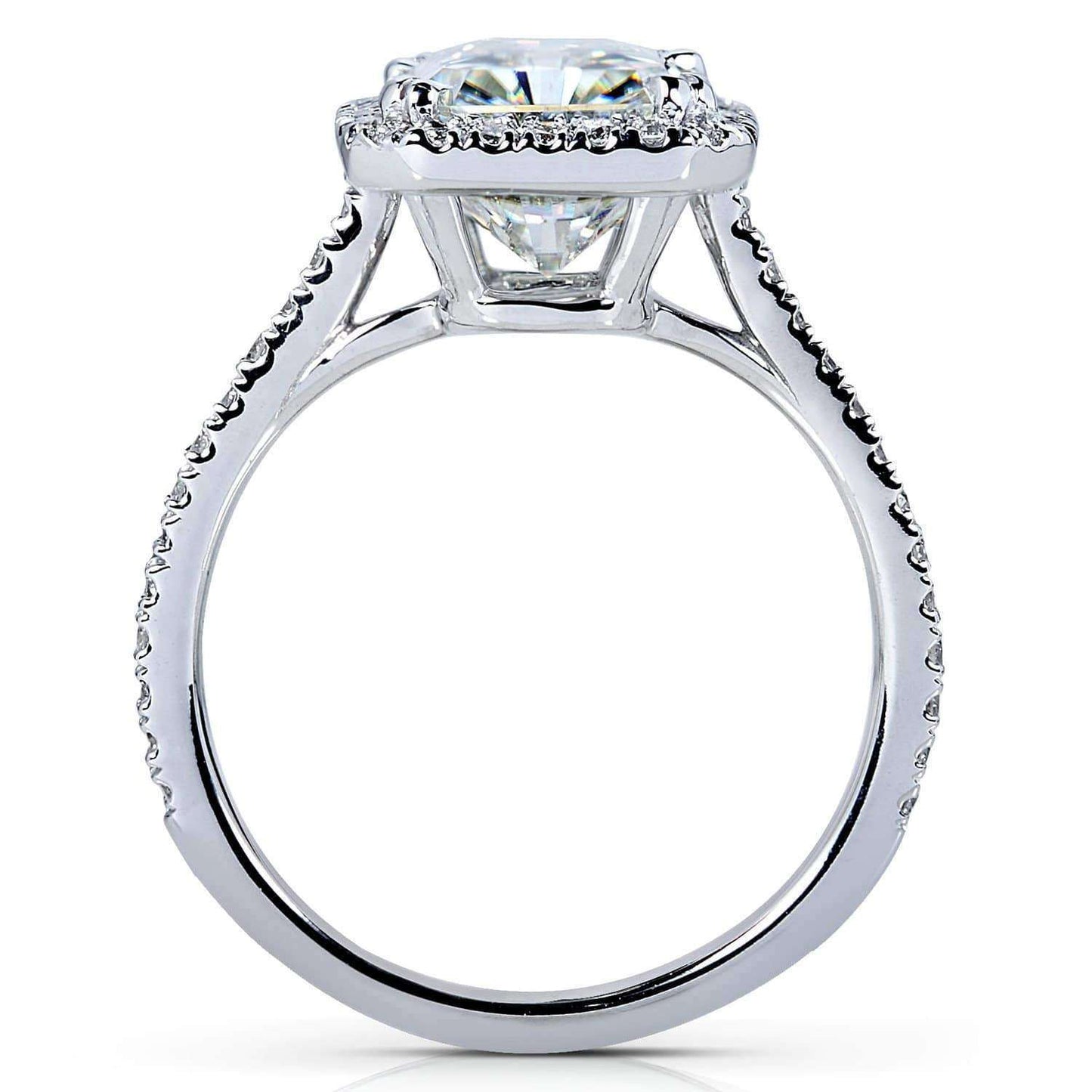 3ct.tw Original Radiant 9x7 Halo Ring